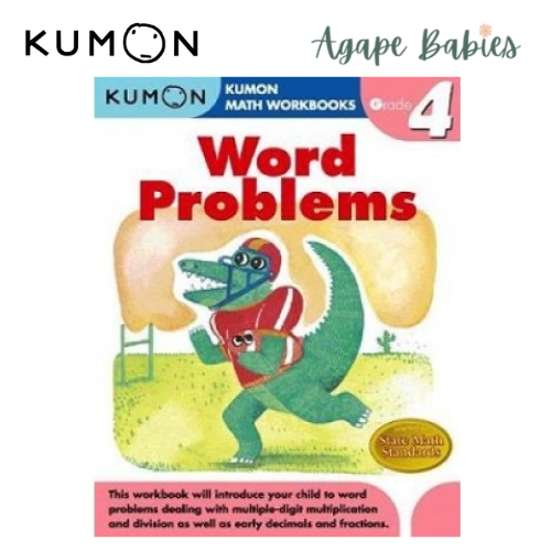 Kumon Grade 4 English Workbook: Word Problems