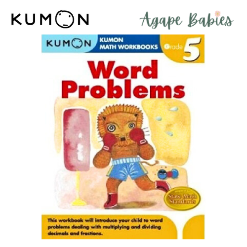 Kumon Grade 5 English Workbook: Word Problems