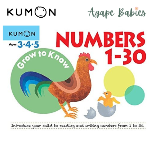 Kumon Grow To Know: Numbers 1 - 30