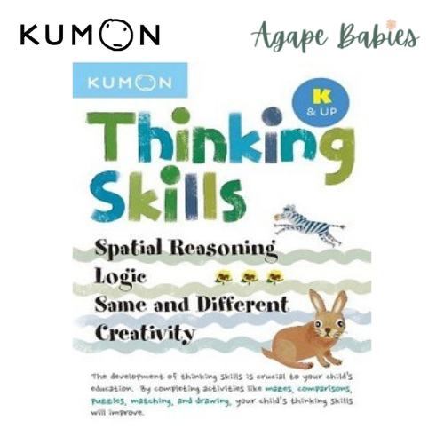 Kumon K And Up - Thinking Skills Spatial Reasoning Logic, Same & Different Creativity