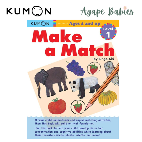 Kumon Make a Match: Level 1 (4 Years Up)