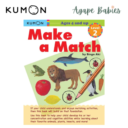 Kumon Make a Match: Level 2 (4 Years Up)