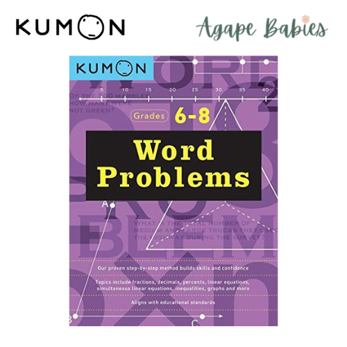 Kumon Maths Boosters Word Problems Grades 6-8