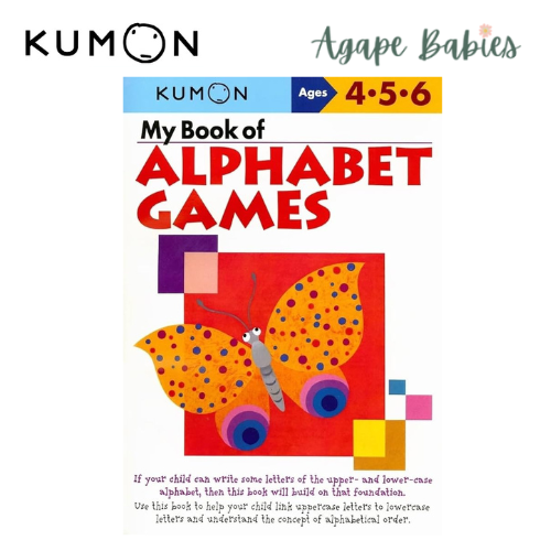 Kumon My Book of Alphabet Games (4-6 Years)