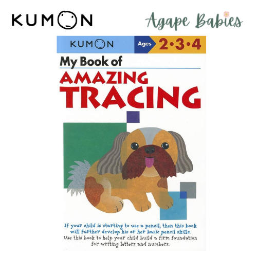 Kumon My Book of Amazing Tracing