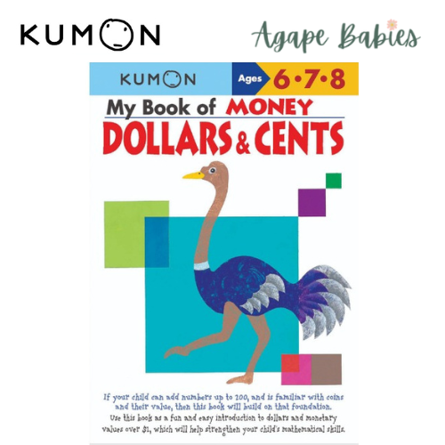 Kumon My Book Of Money - Dollars & Cents