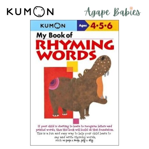 Kumon My Book of Rhyming Words