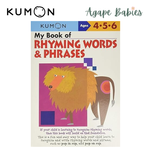 Kumon My Book of Rhyming Words & Phrases