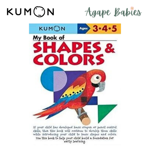 Kumon My Book Of Shapes & Colours