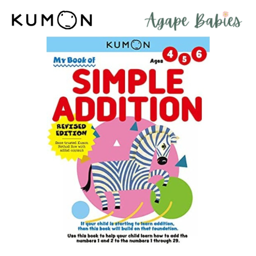 Kumon My Book of Simple Addition (Revised Edition)