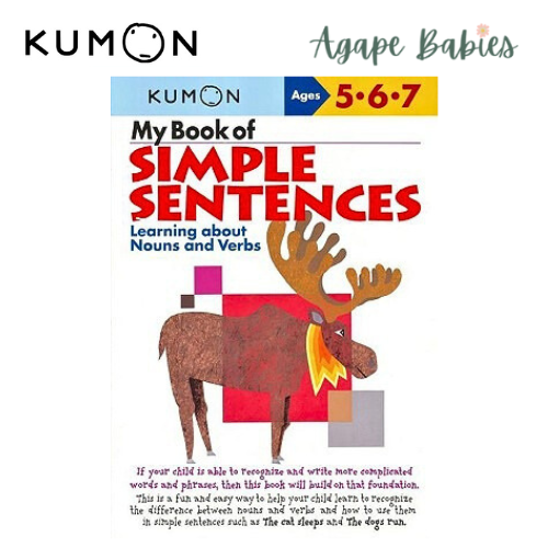 Kumon My Book of Simple Sentences