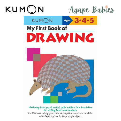 Kumon My First Book of Drawing (3-5 Years)