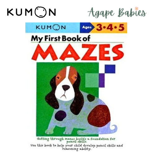 Kumon My First Book of Mazes (3-5 Years)