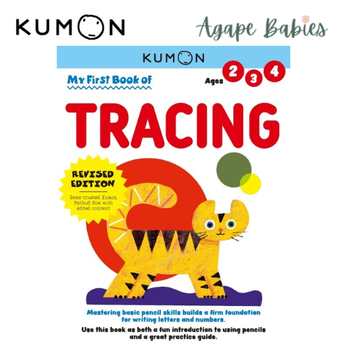 Kumon My First Book of Tracing (NEW Edition)