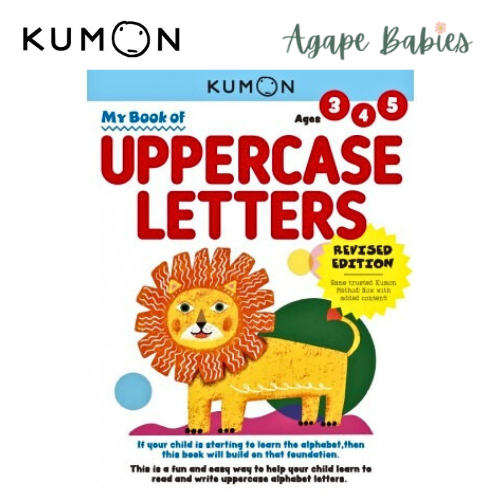 Kumon My First Book of Upper Case Letters (Revised Edition)