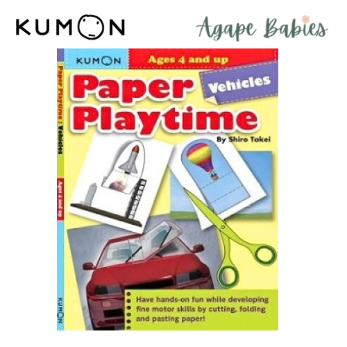 Kumon Paper Playtime: Vehicles