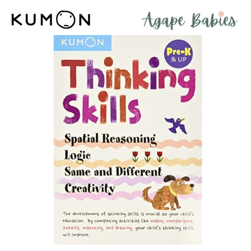 Kumon Pre-K Thinking Skills - Spatial Reasoning Logic, Same & Different Creativity