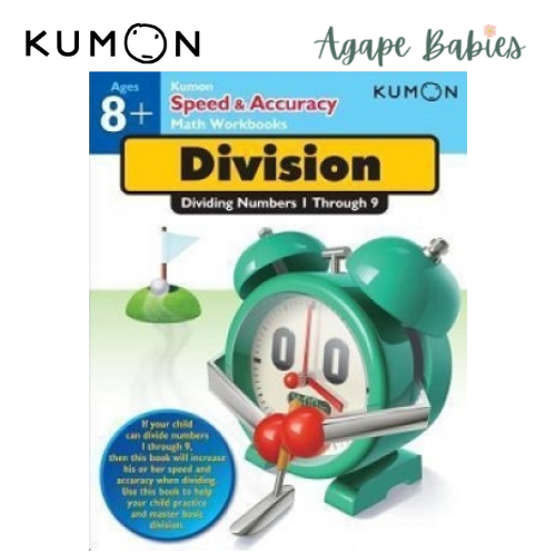 Kumon Speed & Accuracy Math Workbook - Division