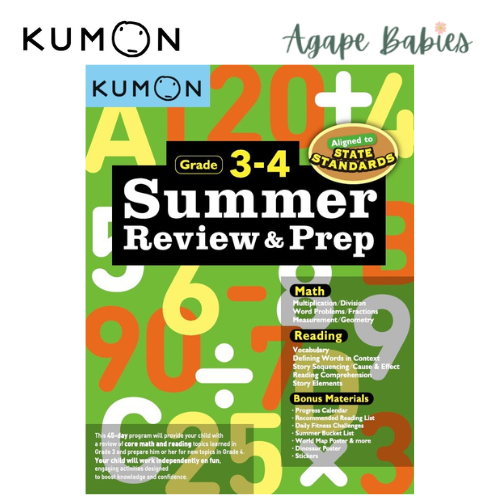 Kumon Summer Review & Prep: 3-4