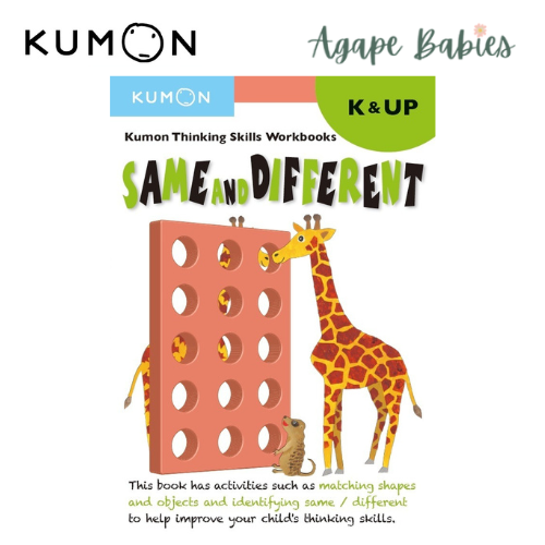 Kumon Thinking Skill : Kindergarten Same And Different