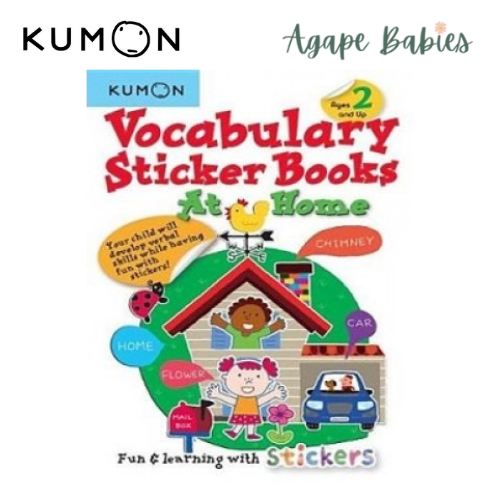 Kumon Vocabulary Sticker Books At Home