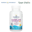 Nordic Naturals Complete Omega-D3 1000 mg - Lemon, 120 sgls. Exp: 02/28