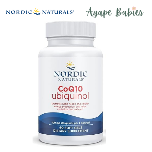 Nordic Naturals CoQ10 Ubiquinol, 60 sgls.