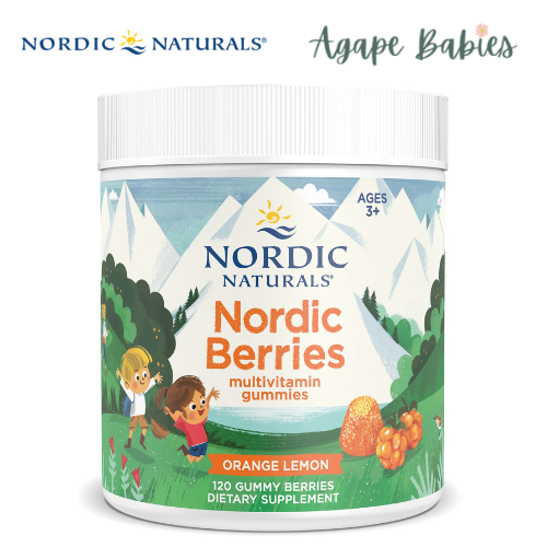 Nordic Naturals Nordic Berries Multivitamin Gummies - Citrus, 120 berries