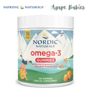 Nordic Naturals Nordic Omega-3 Gummies - Tangerine, 120 gums. Exp: 10/26