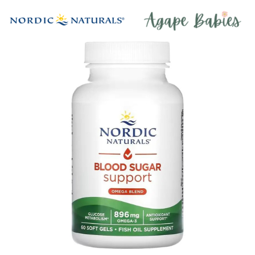 Nordic Naturals Omega Blood Sugar, 60 sgls.