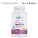 Nordic Naturals Omega Woman 500 mg - Lemon, 120 sgls. Exp: 06/28