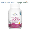 Nordic Naturals Postnatal Omega-3 - Lemon, 60 sgls. Exp : 04/27
