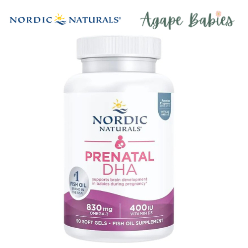 Nordic Naturals Prenatal DHA 500 mg - Plain, 90 sgls