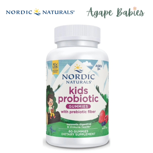 Nordic Naturals Probiotic Gummies KIDS - Merry Berry Punch, 60 gums