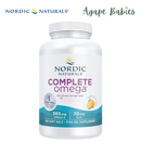 Nordic Naturals Complete Omega 1000 mg - Lemon, 180 sgls. Exp : 11/27