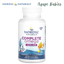 Nordic Naturals Complete Omega Junior 500 mg - Lemon, 180 sgls. Exp : 12/27