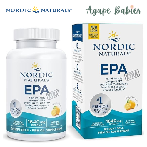 Nordic Naturals EPA Xtra 1000 mg - Lemon, 60 sgls.