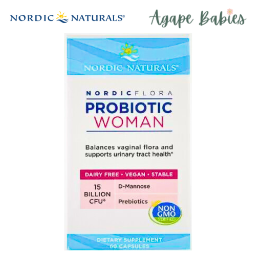 Nordic Naturals Nordic Flora Probiotic Woman, 60 caps.