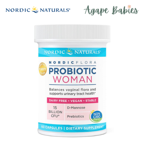 Nordic Naturals Nordic Flora Probiotic Woman, 60 caps.