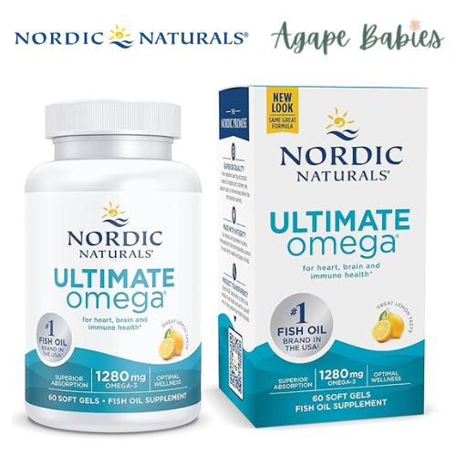 Nordic Naturals Ultimate Omega 1000 mg - Lemon, 60 sgls.