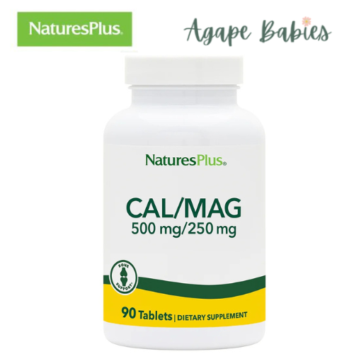 Nature's Plus Calcium/Magnesium 500/250 mg (Biotron Amino Acid Chelate), 90 tabs.