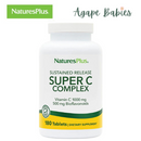 Nature's Plus Super C Complex Sustained Release, 180 tabs.