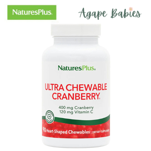 Nature's Plus Ultra Cranberry Chewable, 90 tabs.