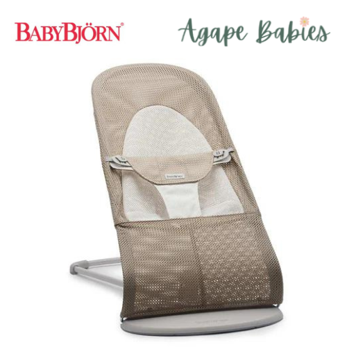 BabyBjorn Balance Soft Mesh Baby Bouncer Silver Frame - 4 Color