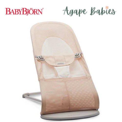 BabyBjorn Balance Soft Mesh Baby Bouncer Silver Frame - 4 Color