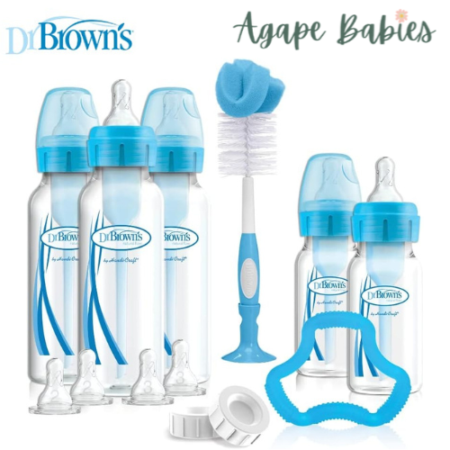 Dr Brown's PP Options+ Narrow-Neck Bottle Blue Gift Set