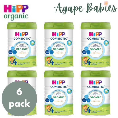 Hipp Combiotic Growing Up Milk 4 800gm ( Pack Of 6) Exp: 03/26