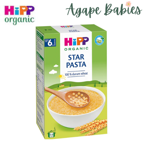 Hipp Organic Baby Star Pasta 320g (6 Months Up) Exp: 03/26