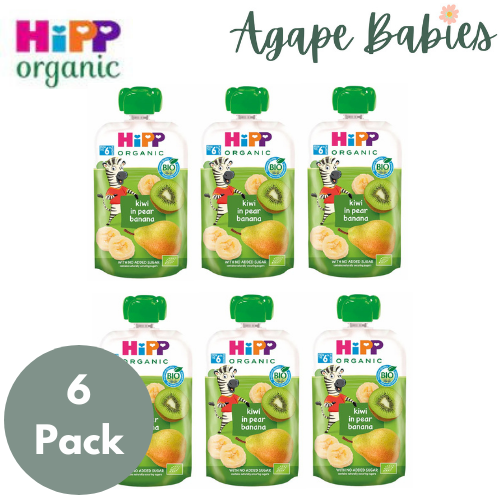 [6-Pack] Hipp Organic Kiwi in Pear Banana 100g Exp: 09/24