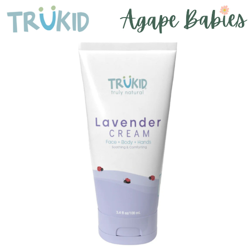 TruKid TruBaby Lavender Face+ Body + Hands Cream, 100 ml Exp-07/26